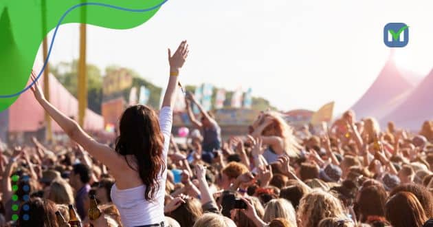 Rock music festivals in California