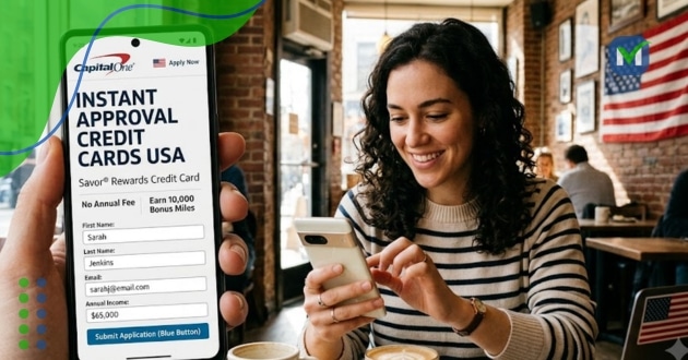 Instant Approval Credit Cards USA
