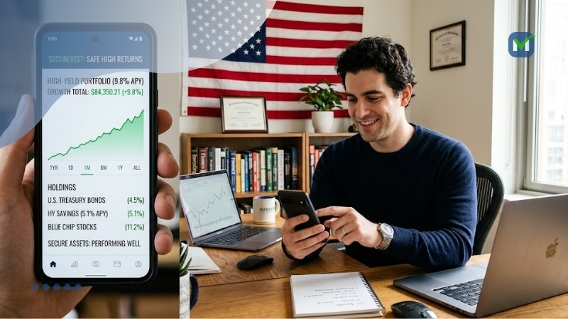 safest place to put money to earn interest